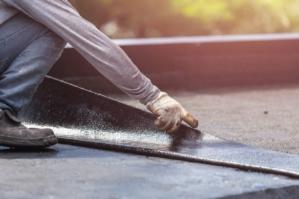 Professional Waterproofing technician working in Norcross, GA